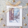 holiday Christmas wildflower seed paper card for mental health